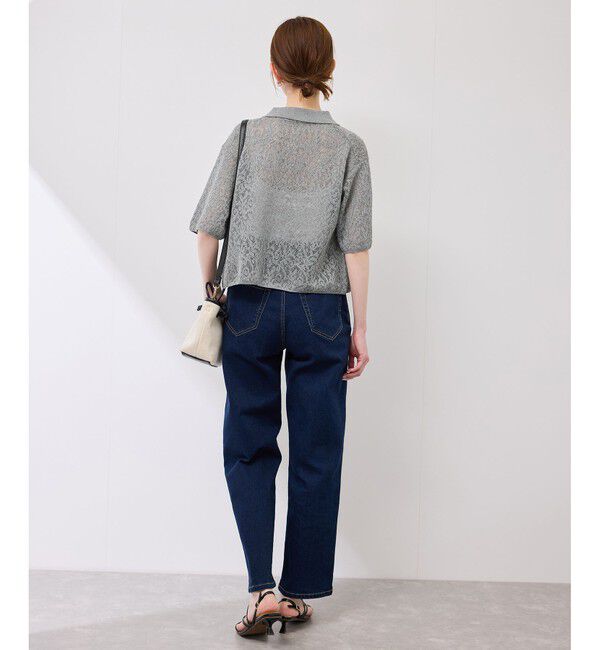 Rope&rsquo;Picnic「レース襟付きカーディガン」|カーディガン|