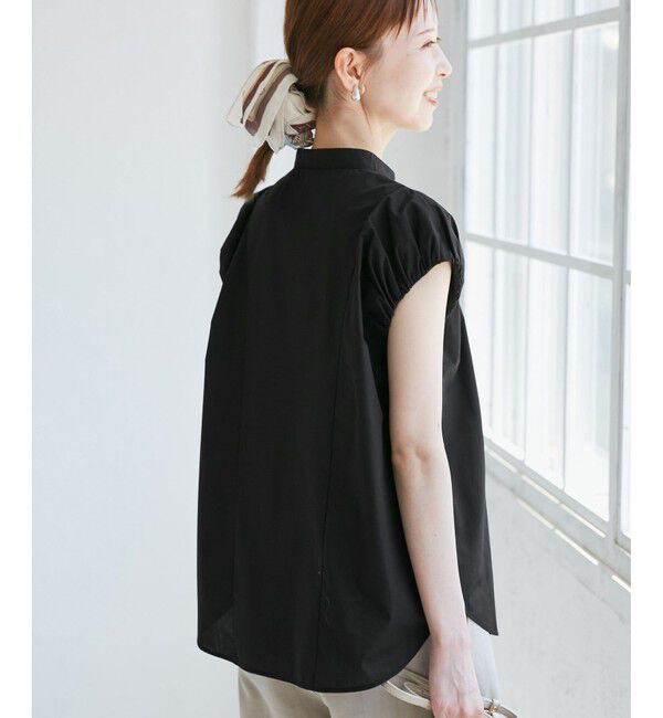 Rope&rsquo;Picnic「着丈が選べるバルーンスリーブシャツブラウス/イージーケア」|シャツ・ブラウス|