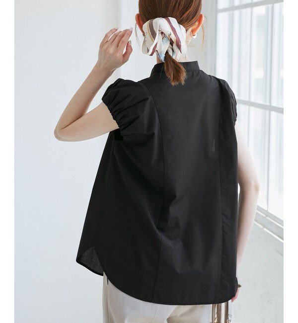 Rope&rsquo;Picnic「着丈が選べるバルーンスリーブシャツブラウス/イージーケア」|シャツ・ブラウス|