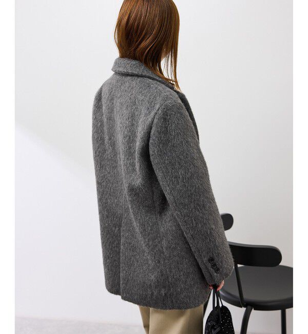 Rope&rsquo;Picnic「シャギーテーラードジャコット」|テーラードジャケット|