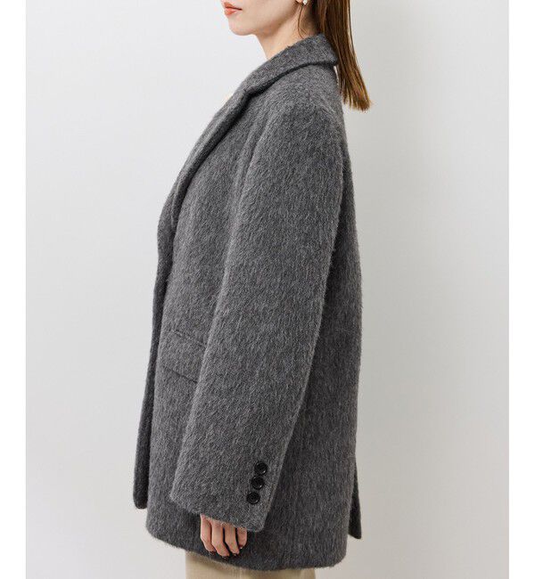 Rope&rsquo;Picnic「シャギーテーラードジャコット」|テーラードジャケット|