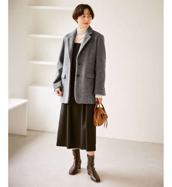 Rope&rsquo;Picnic「シャギーテーラードジャコット」|テーラードジャケット|