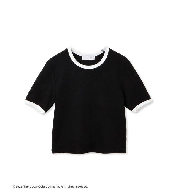 ADAM ET ROPE'「【Coca-Cola】Ringer Tee」|Tシャツ・カットソー|