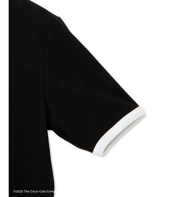 ADAM ET ROPE'「【Coca-Cola】Ringer Tee」|Tシャツ・カットソー|