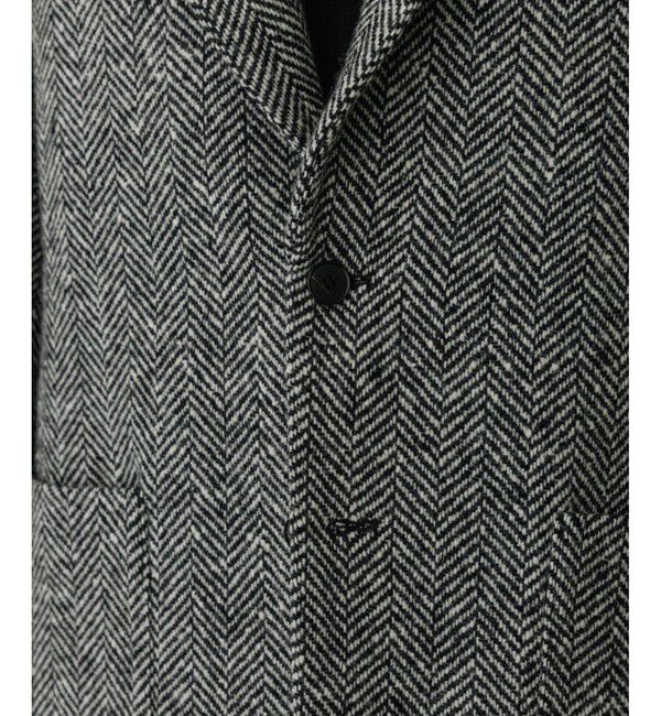 ADAM ET ROPE'「ヘリンボンツイード ジャケット / セットアップ対応」|テーラードジャケット|