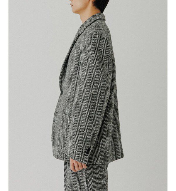 ADAM ET ROPE'「ヘリンボンツイード ジャケット / セットアップ対応」|テーラードジャケット|