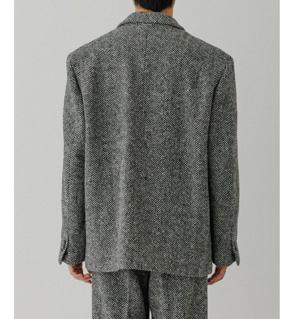 ADAM ET ROPE'「ヘリンボンツイード ジャケット / セットアップ対応」|テーラードジャケット|