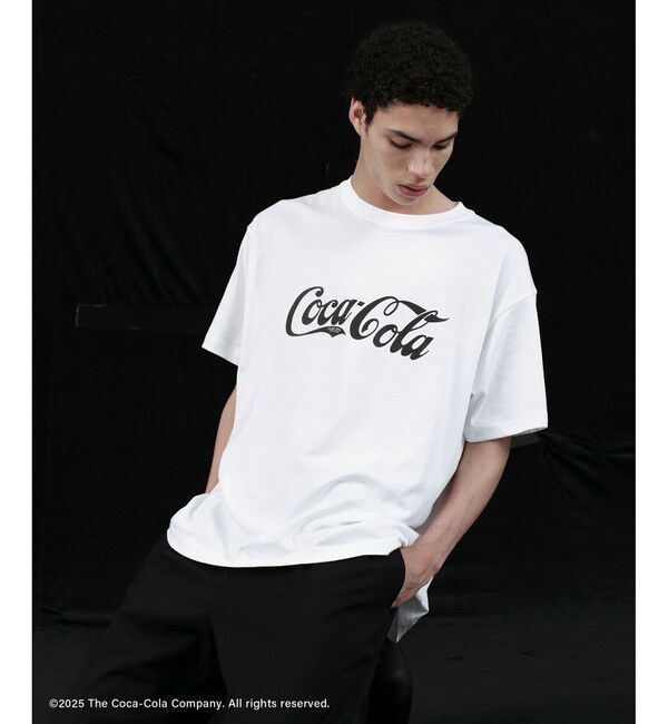 ADAM ET ROPE'「【Coca-Cola】VINTAGE LOGO TEE」|Tシャツ・カットソー|