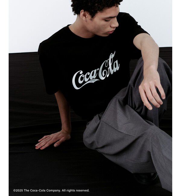 ADAM ET ROPE'「【Coca-Cola】VINTAGE LOGO TEE」|Tシャツ・カットソー|