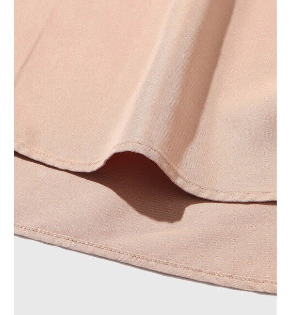 ADAM ET ROPE'「スエードタッチ レーヨン レギュラーカラーシャツ」|シャツ・ブラウス|