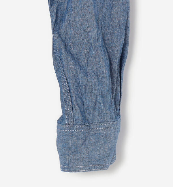  「orSlow | シャンブレー ワークシャツ WOMEN」|シャツ・ブラウス|