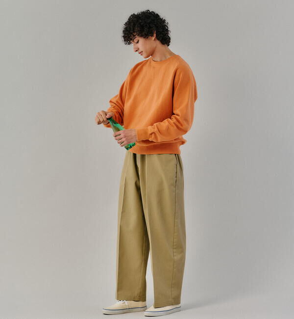  「Dickies │〈別注〉ワイド チノスラックス MEN」|チノ|