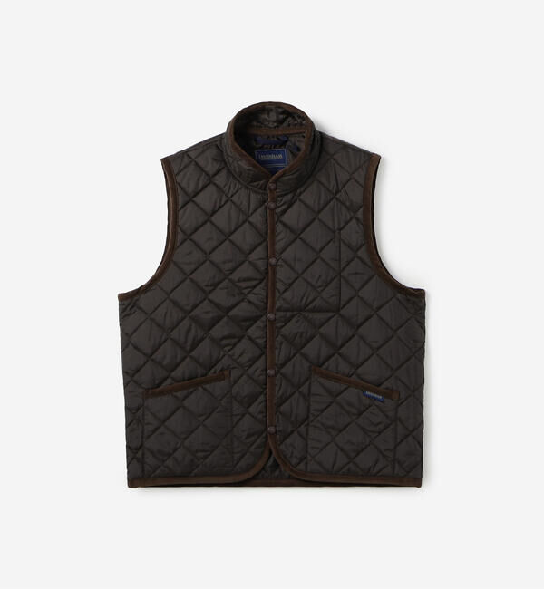  「LAVENHAM | 〈別注〉 スタンドカラー キルティングベスト MEN」|ダウンベスト・ベスト|