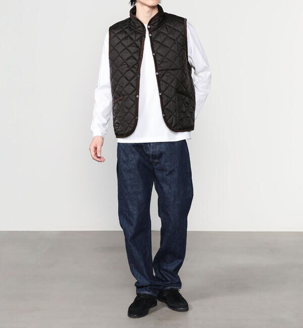  「LAVENHAM | 〈別注〉 スタンドカラー キルティングベスト MEN」|ダウンベスト・ベスト|