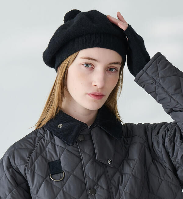  「MACKIE | ラムズウール フィンガーレスグローブ UNISEX」|手袋|