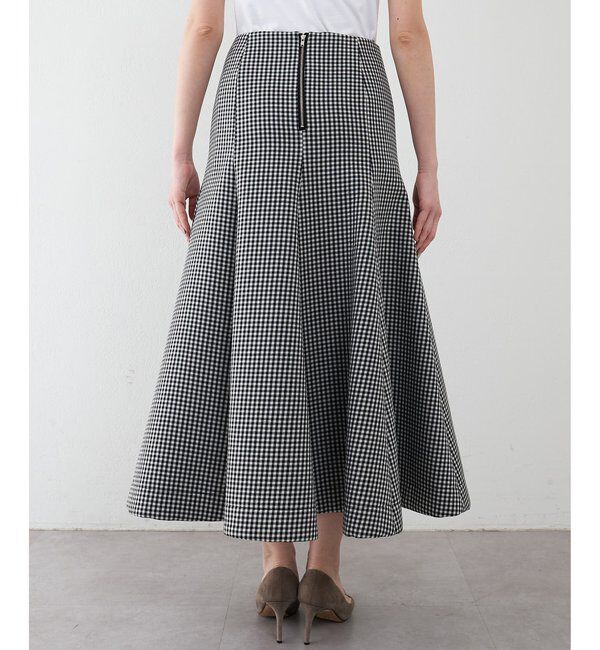  「ボンディングギンガムスカート」|スカート|