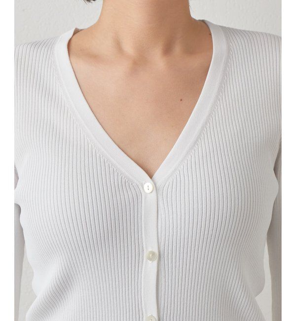 Drawing Numbers「【Drawing Numbers】リブVネックカーディガン」|ニット・セーター|