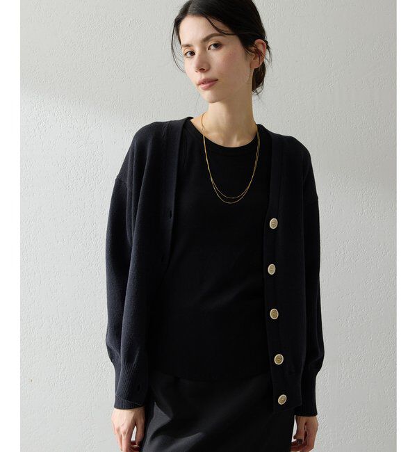  「ボタンカーディガン」|ニット・セーター|