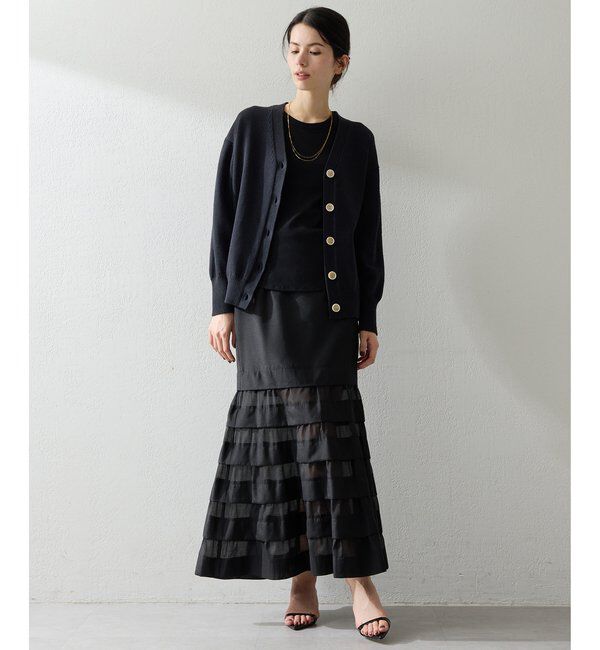  「ボタンカーディガン」|ニット・セーター|