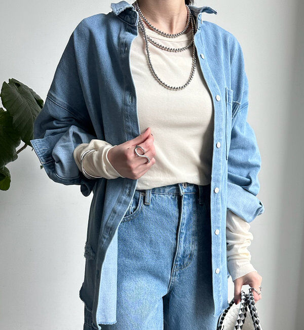  「【新色追加】コットンシアーTEE」|Tシャツ・カットソー|