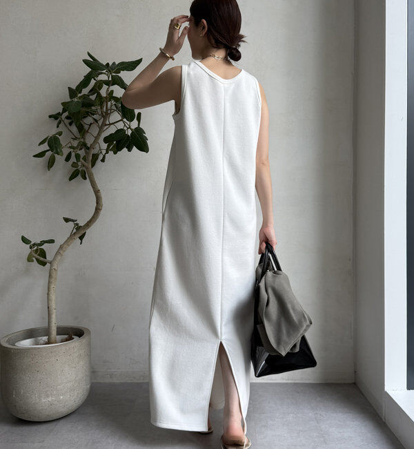  「【全骨格細見え】ブークレーダンボールタンクワンピース」|ワンピース|