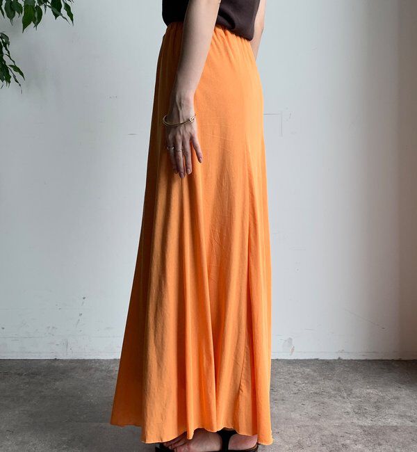  「【夏も快適！】ドライタッチカットフレアスカート」|スカート|