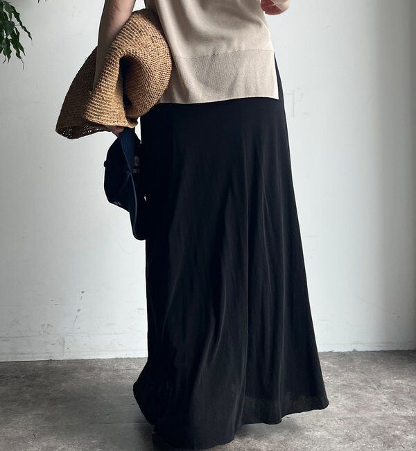  「【夏も快適！】ドライタッチカットフレアスカート」|スカート|