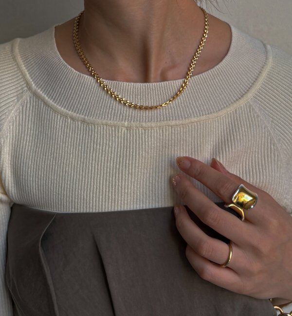  「【SAKURA企画】アレルギー対応クラシッククラブチェーンネックレス」|ネックレス|