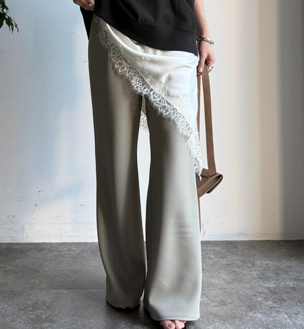  「バイヤスセミフレアパンツ」|チノ|