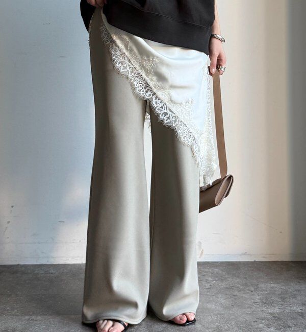  「バイヤスセミフレアパンツ」|チノ|