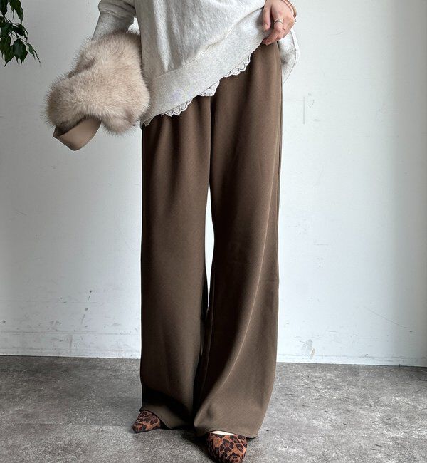  「バイヤスセミフレアパンツ」|チノ|