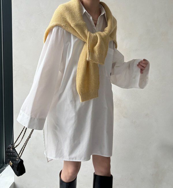  「DD刺繍チュニックシャツ」|シャツ・ブラウス|