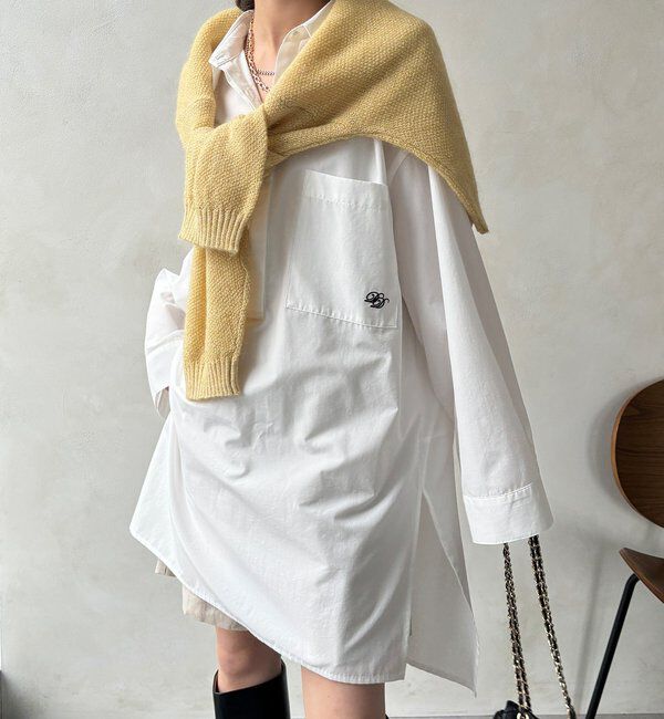  「DD刺繍チュニックシャツ」|シャツ・ブラウス|