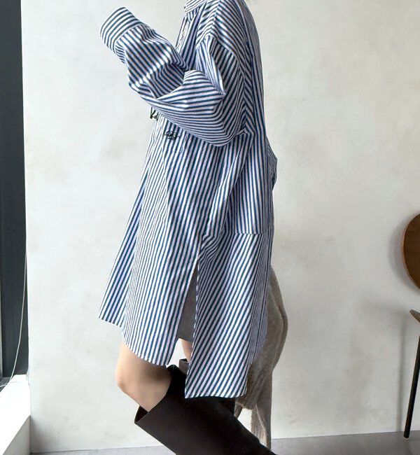  「DD刺繍チュニックシャツ」|シャツ・ブラウス|