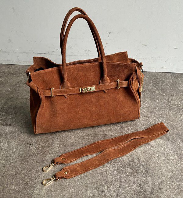  「【WEB限定】スエードベルト付バッグ」|トートバッグ|
