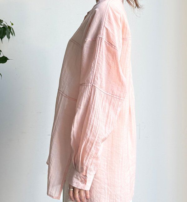  「【WEB限定】切替シアーブラウス」|シャツ・ブラウス|