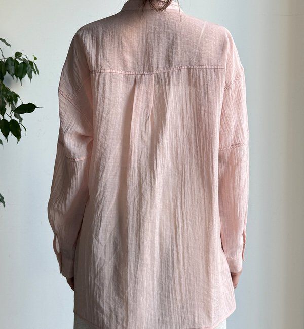  「【WEB限定】切替シアーブラウス」|シャツ・ブラウス|