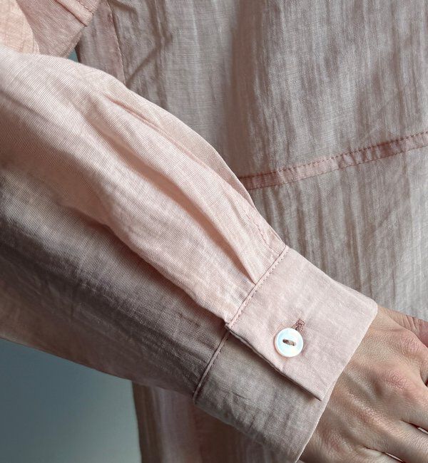  「【WEB限定】切替シアーブラウス」|シャツ・ブラウス|