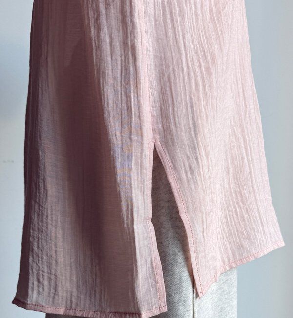  「【WEB限定】切替シアーブラウス」|シャツ・ブラウス|