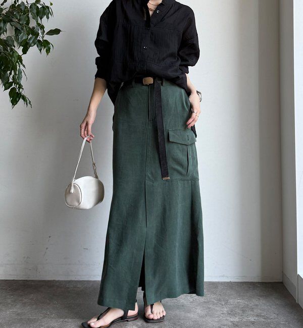  「【WEB限定】切替シアーブラウス」|シャツ・ブラウス|