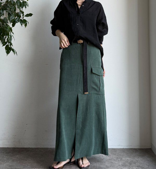  「【WEB限定】切替シアーブラウス」|シャツ・ブラウス|