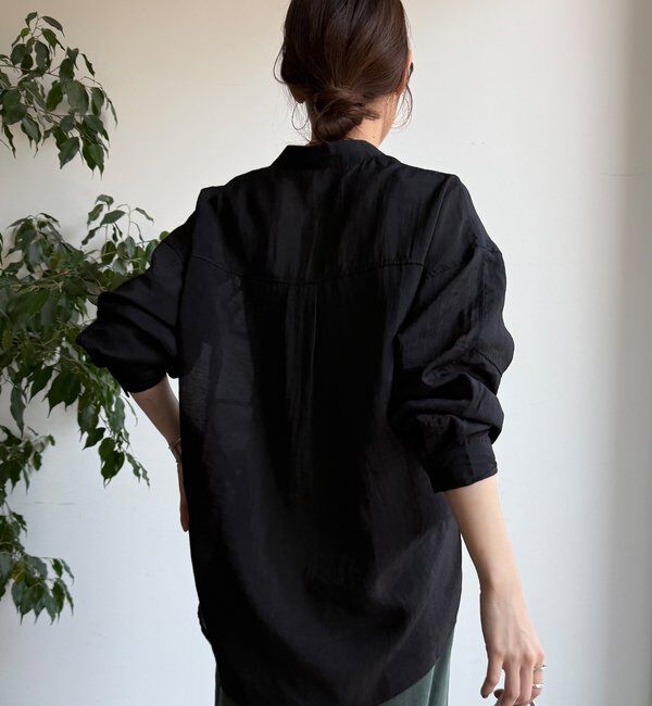  「【WEB限定】切替シアーブラウス」|シャツ・ブラウス|