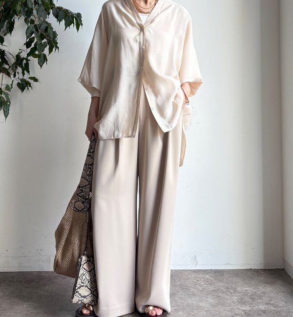  「袖リブドルマンシャツ」|シャツ・ブラウス|