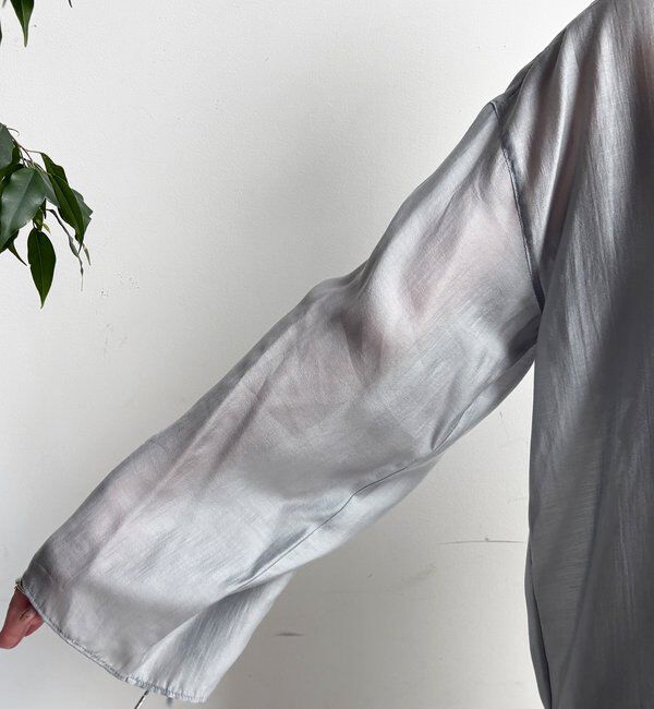  「【WEB】シアーバックフリルブラウス」|シャツ・ブラウス|