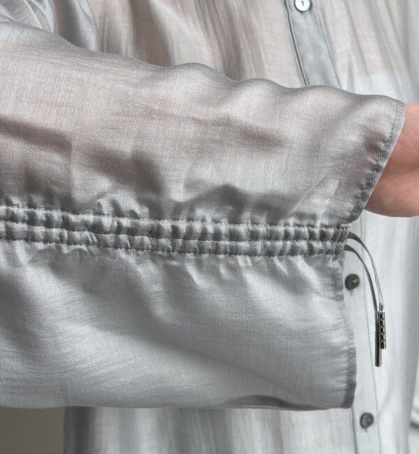  「【WEB】シアーバックフリルブラウス」|シャツ・ブラウス|