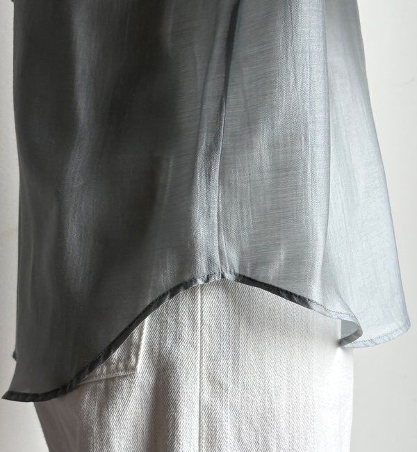  「【WEB】シアーバックフリルブラウス」|シャツ・ブラウス|