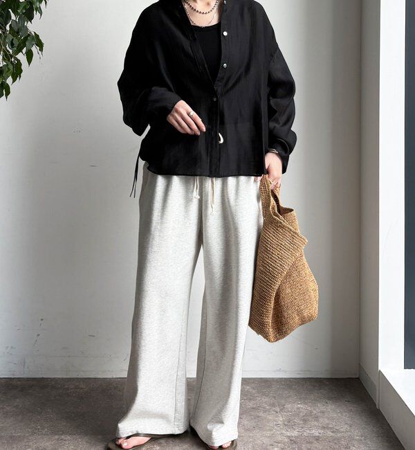  「【WEB】シアーバックフリルブラウス」|シャツ・ブラウス|