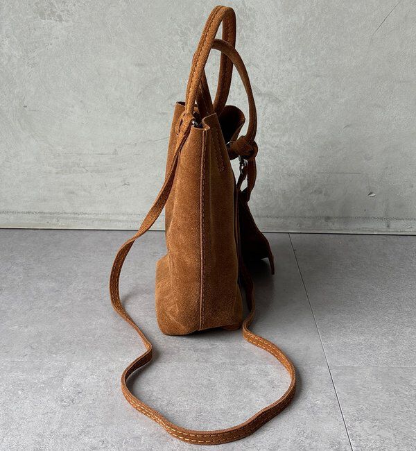  「【WEB限定】スエードミニトートバッグ」|トートバッグ|