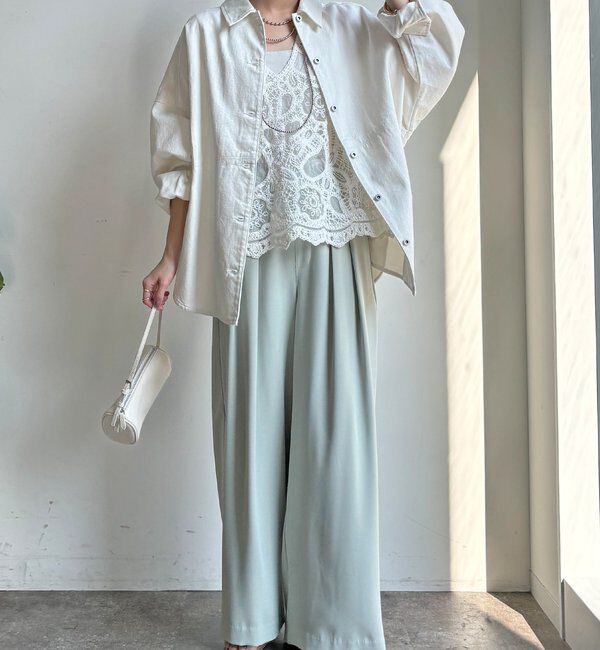  「リヨセルツイルシャツ」|シャツ・ブラウス|