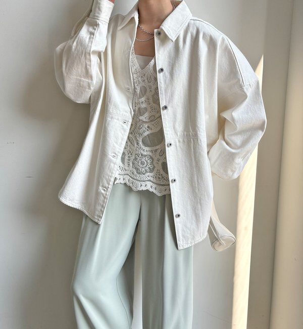  「リヨセルツイルシャツ」|シャツ・ブラウス|